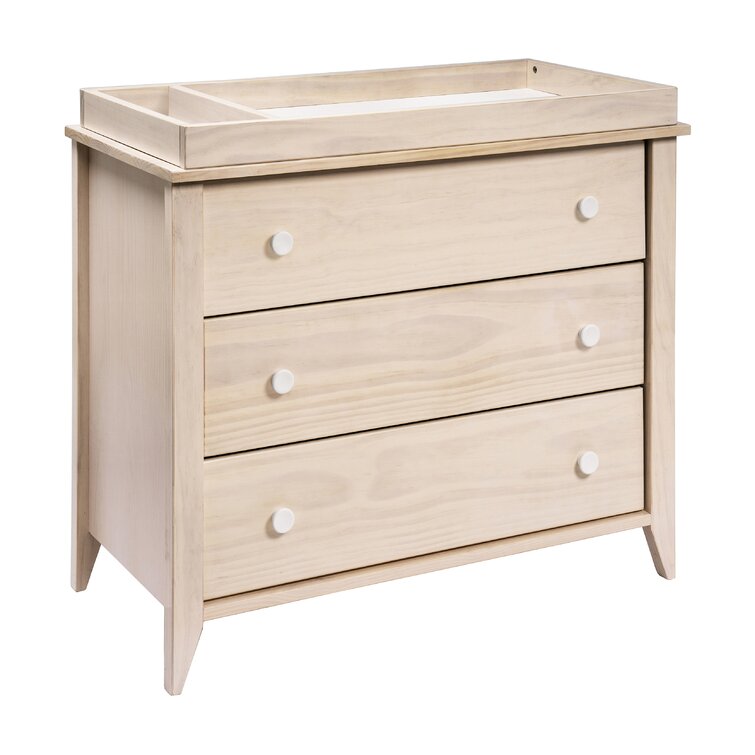 Diaper changer outlet dresser